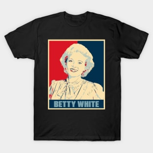 Betty White Golden Girls Hope Poster Art T-Shirt